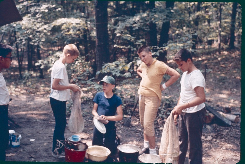 Unknown Campers cooking out -1